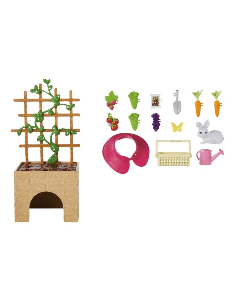 BARBIE MTL HCD45 BARBIE AND GARDEN PLAYSET