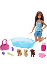 BARBIE MTL GDJ39 BARBIE PUPPIES AND POOL PLAYSET