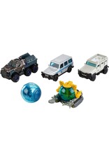 MATCHBOX MTL FMX40 MATCHBOX JURASSIC WORLD 5-PACK CARS