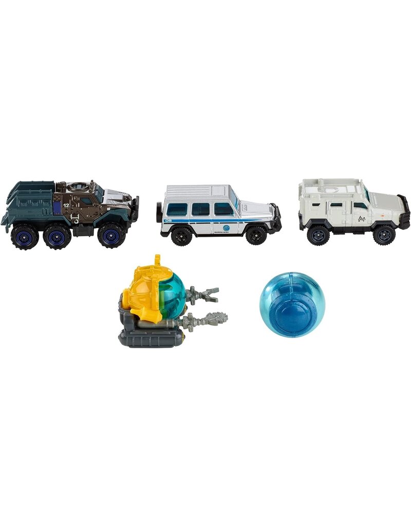 MATCHBOX MTL FMX40 MATCHBOX JURASSIC WORLD 5-PACK CARS
