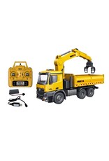 HUINA HUN11575 1/14 METAL DUMP TRUCK W/ GRAPPLE