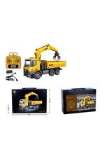 HUINA HUN11575 1/14 METAL DUMP TRUCK W/ GRAPPLE