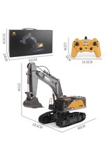 HUINA HUN11592 EXCAVATOR W/ METAL BUCKET