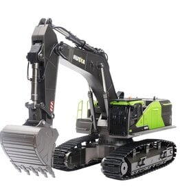 HUINA HUN11593 1/14 2.4G RC GREEN EXCAVATOR