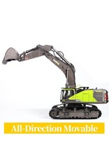 HUINA HUN11593 1/14 2.4G RC GREEN EXCAVATOR