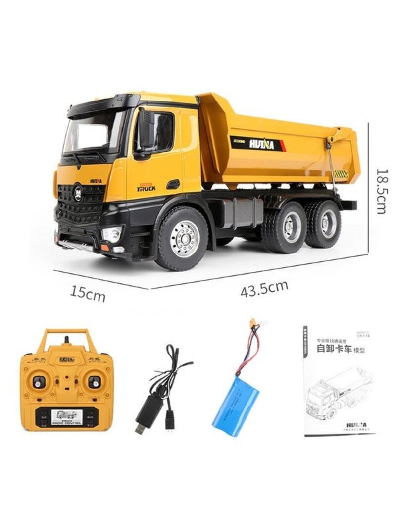 HUINA HUN11582 1/14 FULL METAL DUMP TRUCK