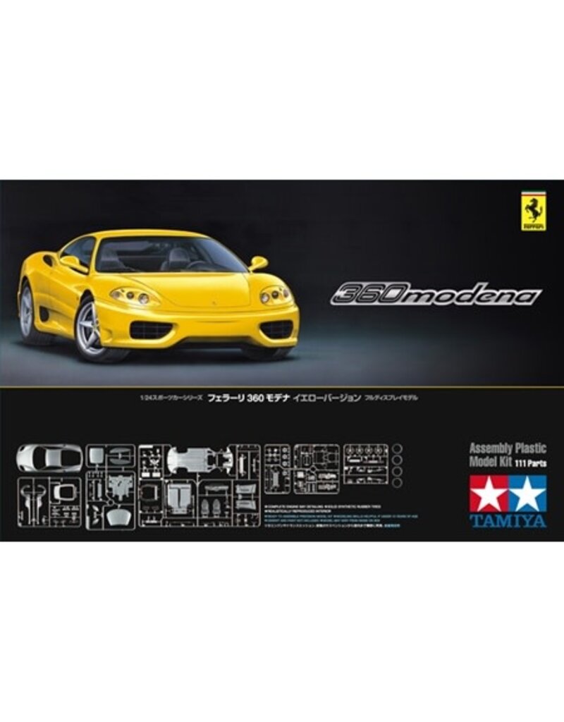 TAMIYA TAM24299  1/24 FERRARI 360 MODENA SPORTS CAR MODEL KIT