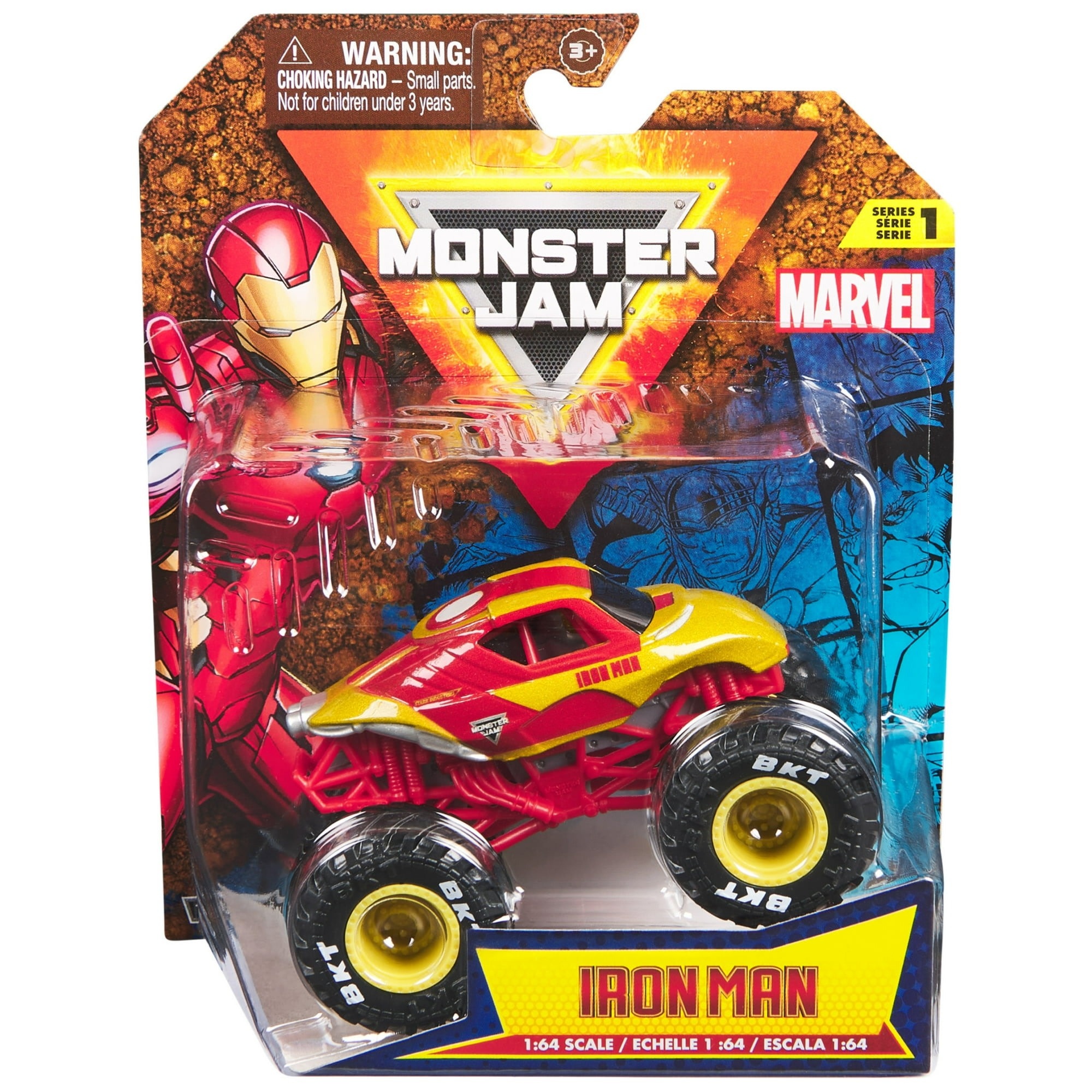 SPNM6069960/20146857 1/64 MONSTER JAM IRON MAN