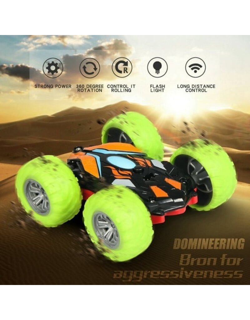 MIC RC MIC1433 MINI RC DOUBLE SIDED STUNT CAR