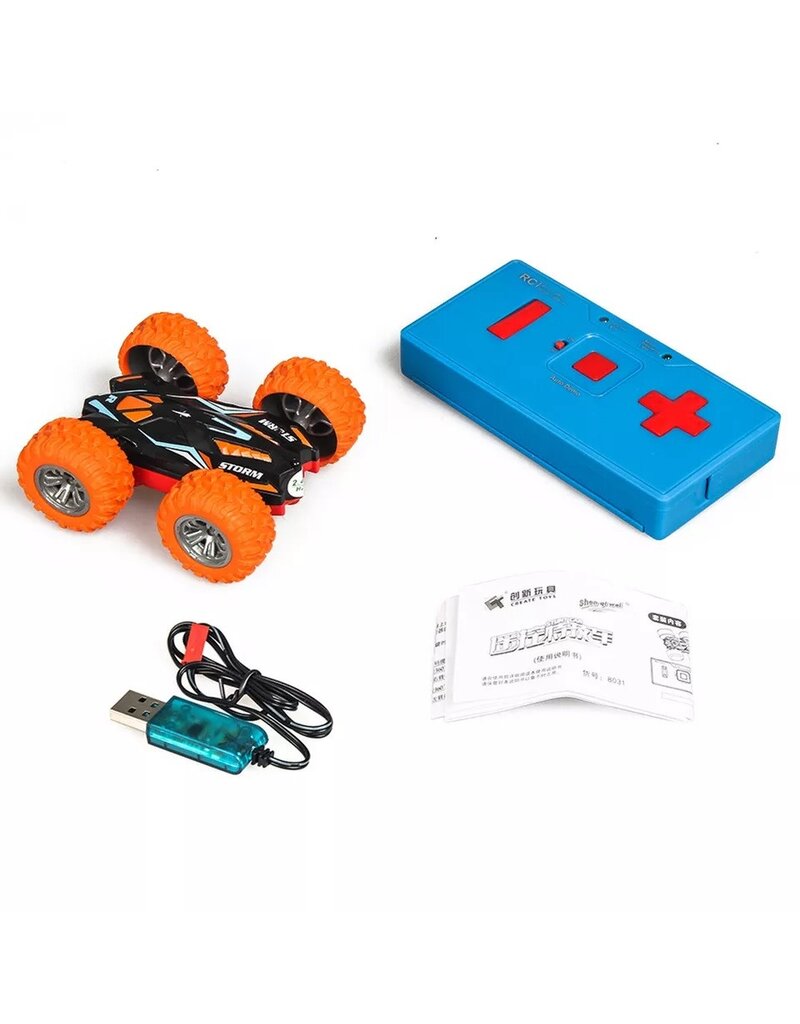 MIC RC MIC1433 MINI RC DOUBLE SIDED STUNT CAR