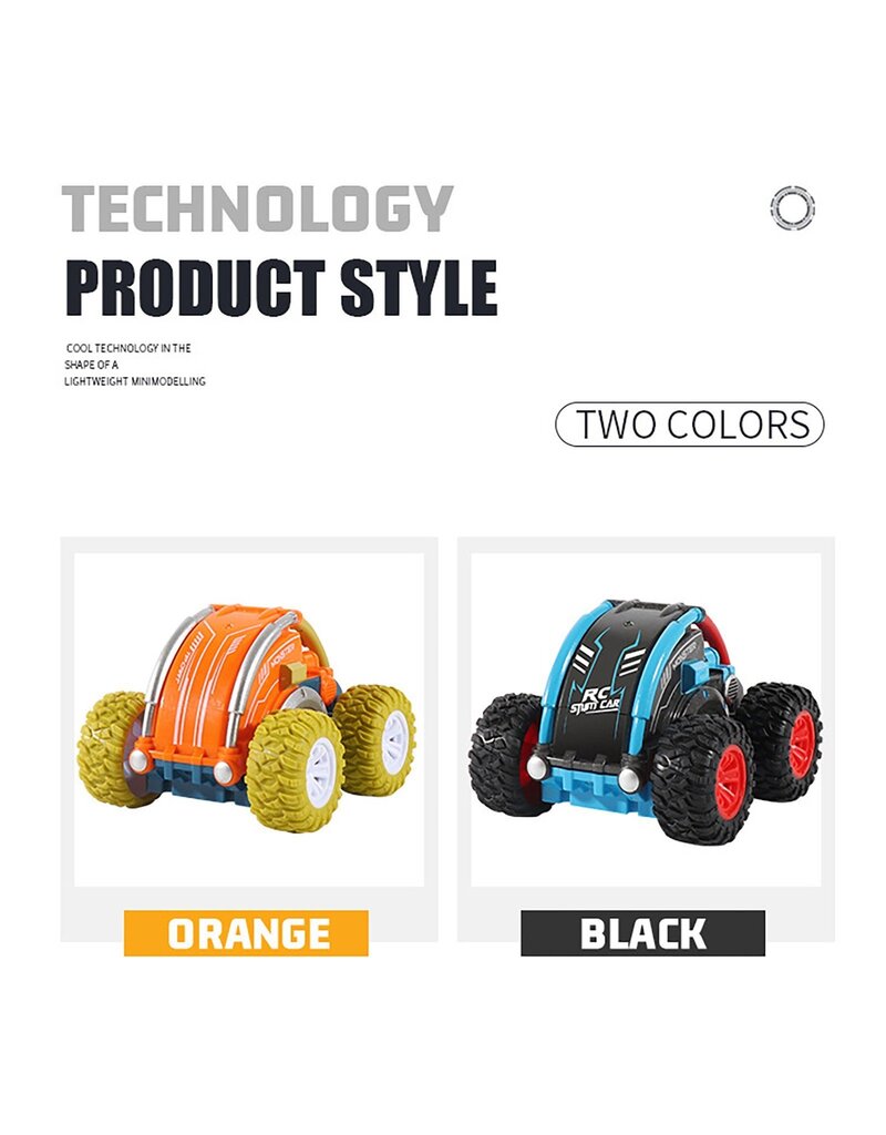 MIC RC MIC1432 MINI STUNT CAR (COLORS MAY VARY)