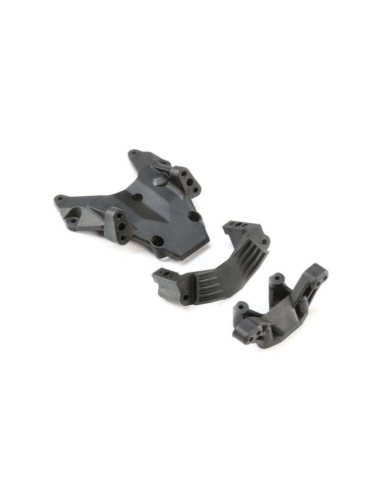 LOSI LOS231045 BULKHEAD CAMBER BLOCK AND SERVO MOUNT 22S