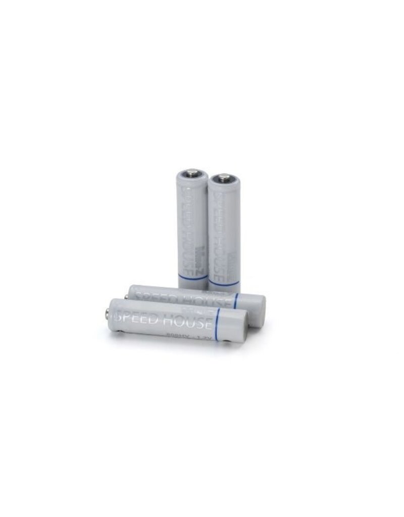 KYOSHO KYO71998B SPEED HOUSE 1.2V NI-MH 800MAH AAA RECHARGABLE BATTERIES (4)