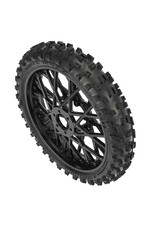 PROLINE RACING PRO1022910 GEOMAX MX33 V2 BEAD CR4 FRONT TIRE MOUNT ON BULLYSPOKE WHEEL BLACK