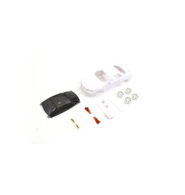 KYOSHO KYOMZN206 NISSAN SKYLINE GT-R V-SPEC R-34 WHITE BODY SET W/ RIM FOR AWD