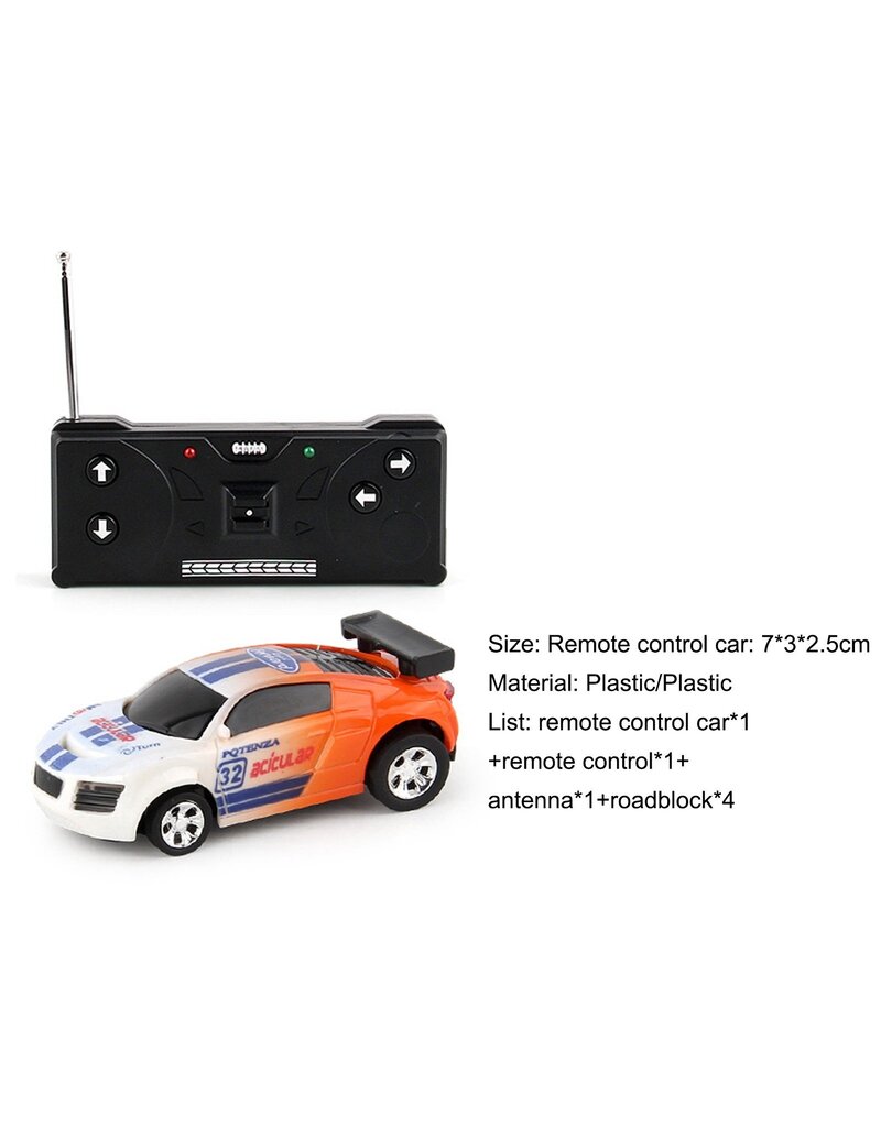MIC RC MIC1401 1/58 CAN CAR RED/BLUE