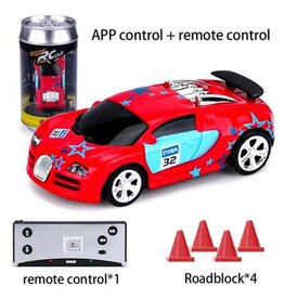 MIC RC MIC1401 1/58 CAN CAR RED/BLUE