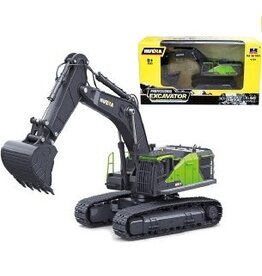HUINA IMX14529 1/50 ALLOY EXCAVATOR GREEN