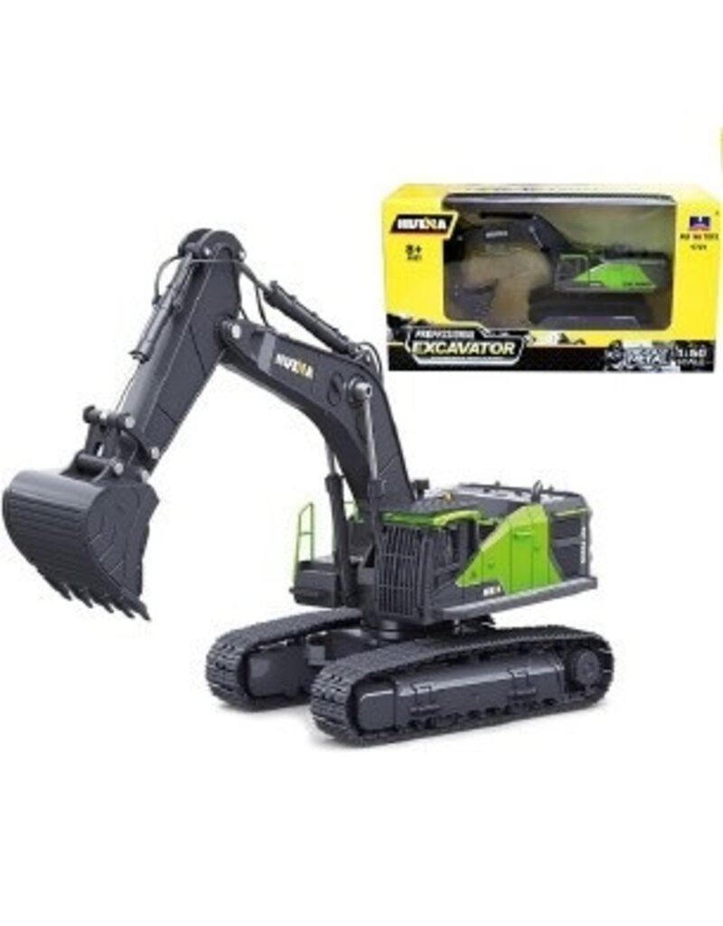 HUINA IMX14529 1/50 ALLOY EXCAVATOR GREEN