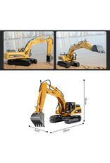 HUINA IMX14529 1/50 ALLOY EXCAVATOR GREEN