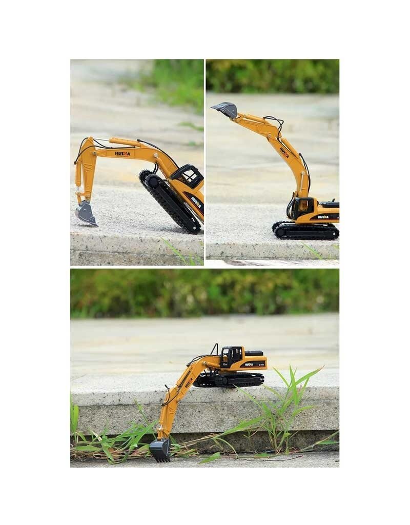 HUINA IMX14529 1/50 ALLOY EXCAVATOR GREEN