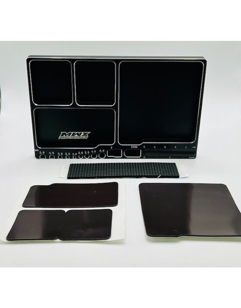 MWX PERFORMANCE MWX MX-ATT-192 TOOL AND SCREW TRAY ALUMINUM BLACK