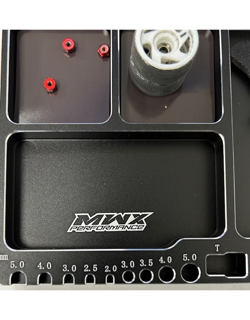 MWX PERFORMANCE MWX MX-ATT-192 TOOL AND SCREW TRAY ALUMINUM BLACK