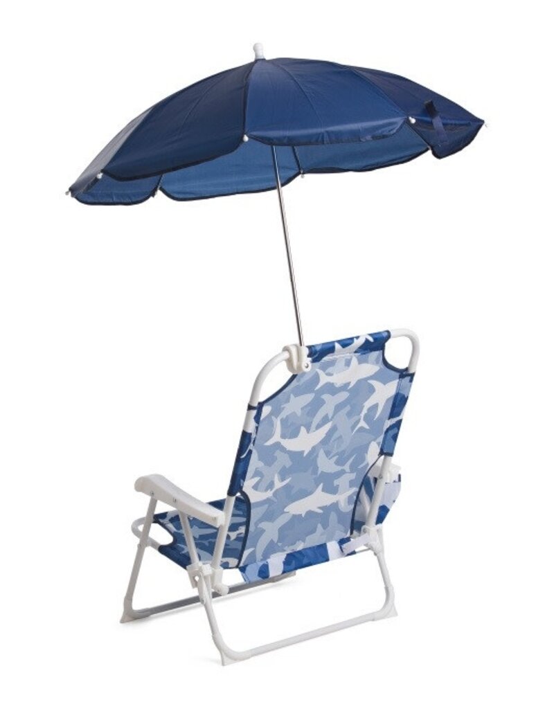 NO BRAND CHAIR W/ UMBRELLA