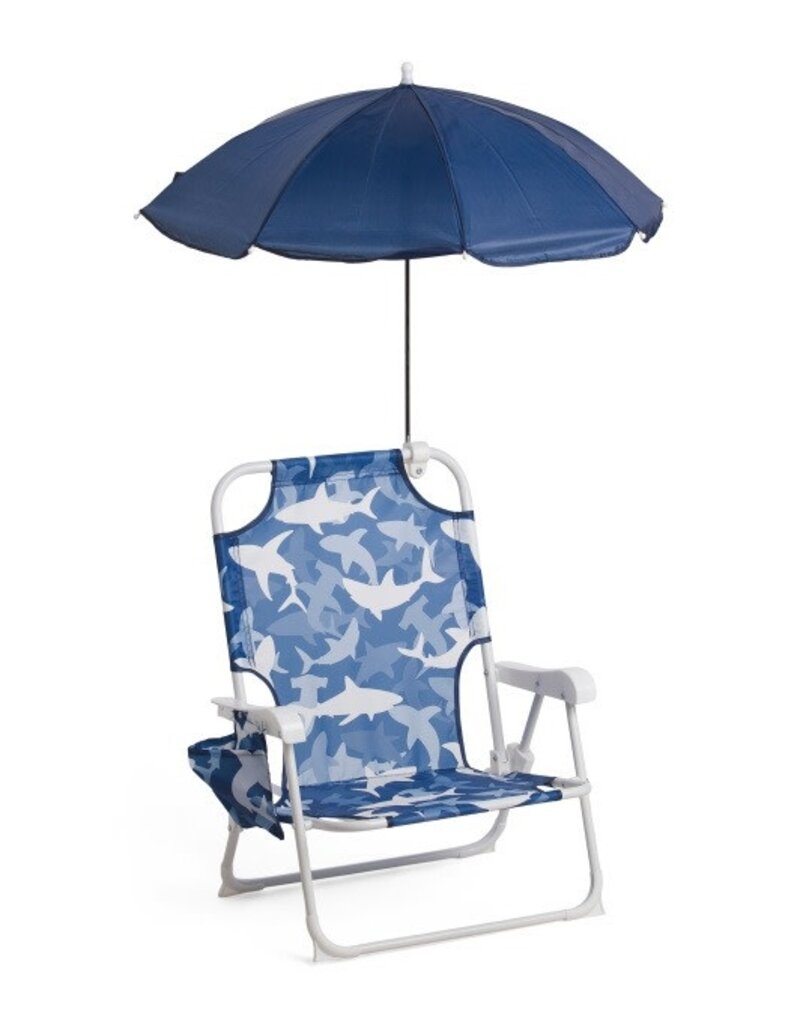 NO BRAND CHAIR W/ UMBRELLA