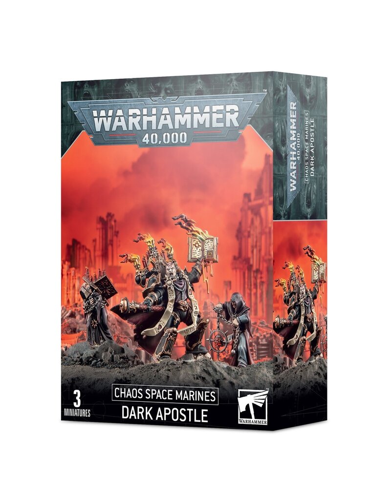 WARHAMMER GW43-37 CHAOS SPACE MARINES: DARK APOSTLE