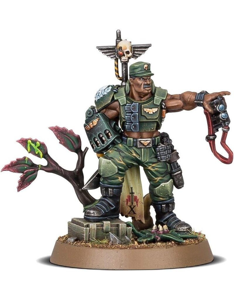 WARHAMMER GW47-90 ASTRA MILITARUM: CATACHAN COLONEL