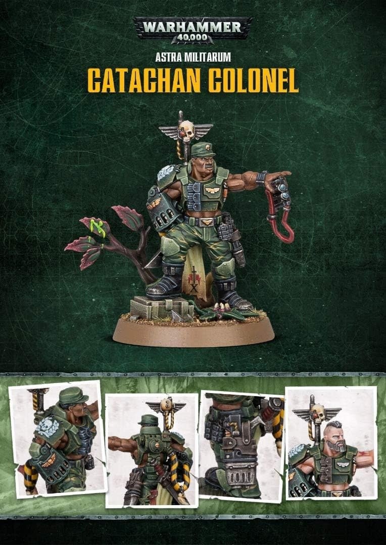GW47-90 ASTRA MILITARUM: CATACHAN COLONEL - My Tobbies - Toys