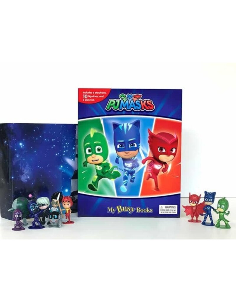 PHIDAL MY BUSY BOOK 109-017: PJMASKS
