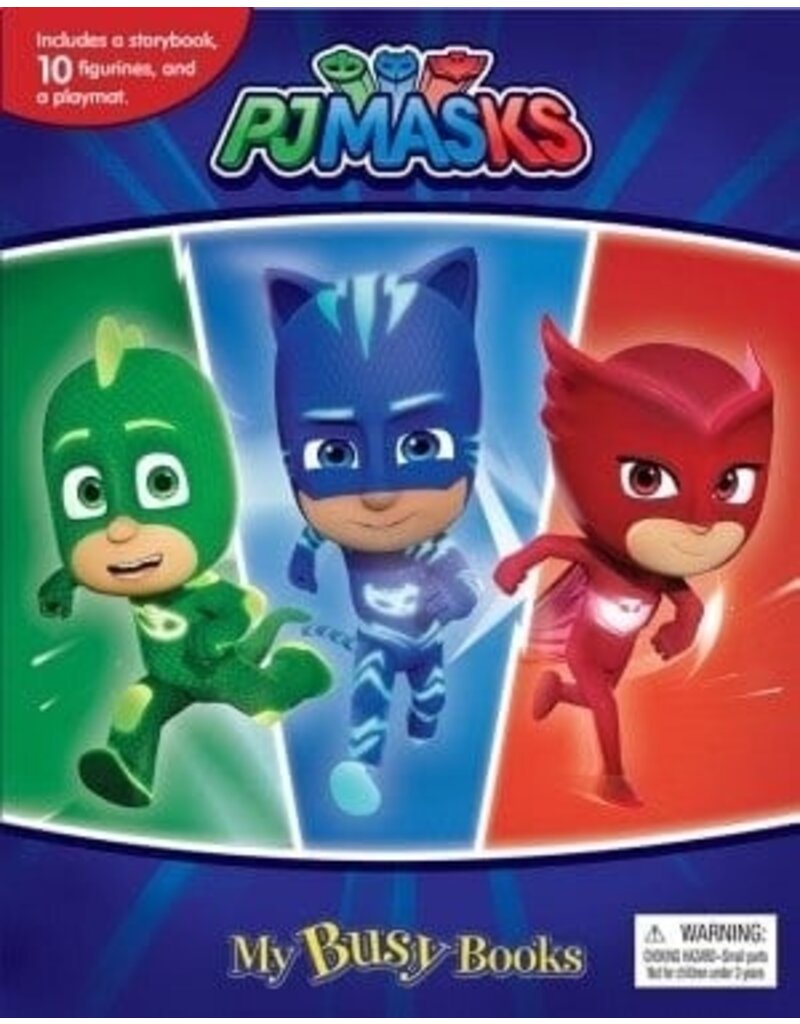 PHIDAL MY BUSY BOOK 109-017: PJMASKS