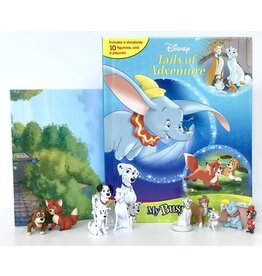 PHIDAL MY BUSY BOOK 108-084: DISNEY TAILS OF ADVENTURE