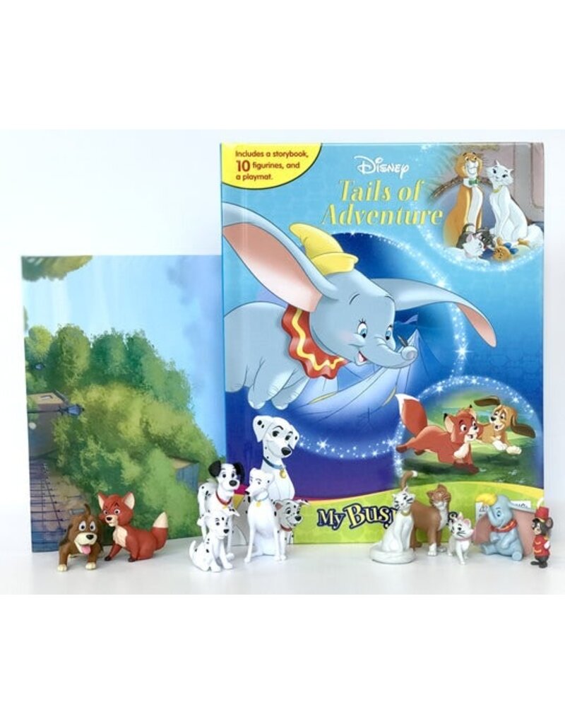 PHIDAL MY BUSY BOOK 108-084: DISNEY TAILS OF ADVENTURE