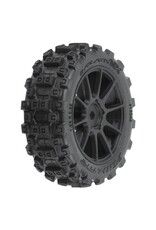 PROLINE RACING PRO1024610 BADLANDS MX 1.9 BUGGY TIRES MOUNTED (4)