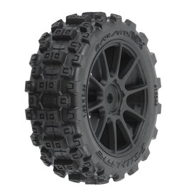 PROLINE RACING PRO1024610 BADLANDS MX 1.9 BUGGY TIRES MOUNTED (4)