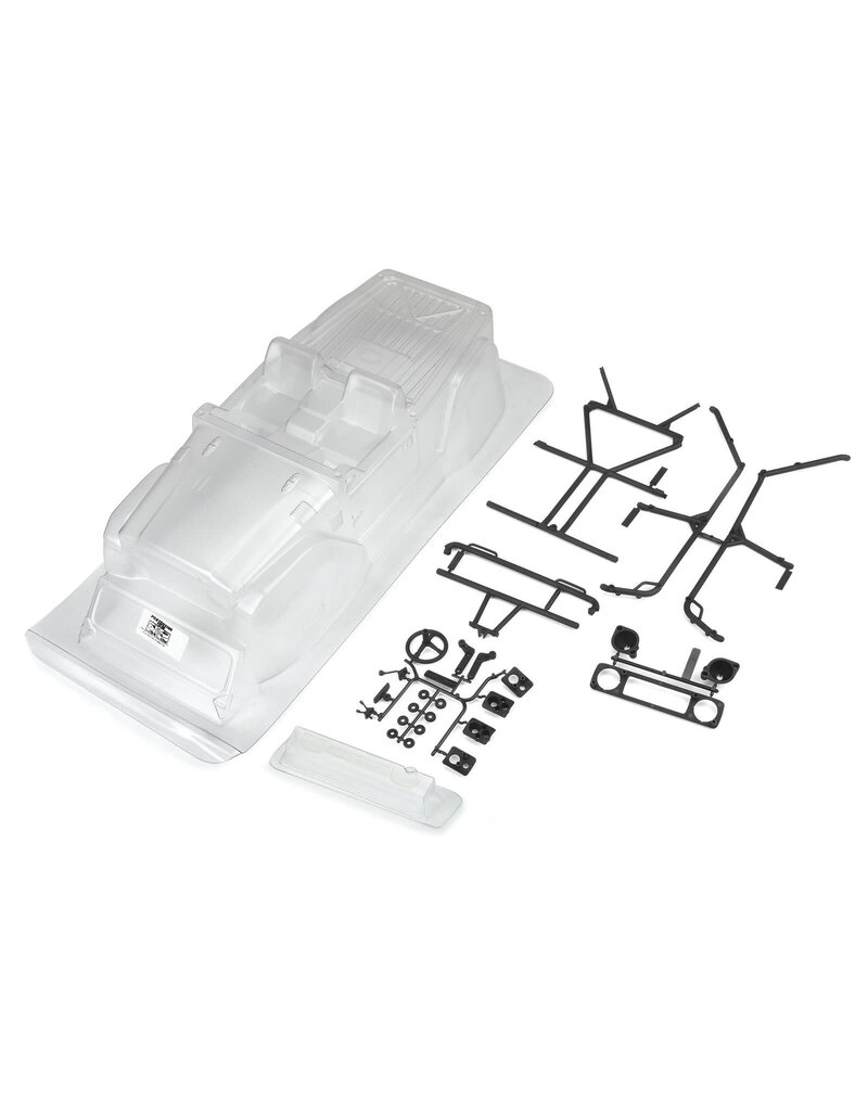 PROLINE RACING PRO362300 1979 TOYOTA LAND CRUISER FJ40 CLEAR WITH DECALS 12.3 WB