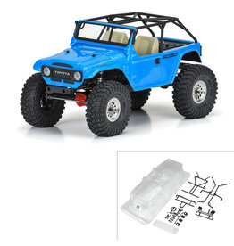 PROLINE RACING PRO362300 1979 TOYOTA LAND CRUISER FJ40 CLEAR WITH DECALS 12.3 WB