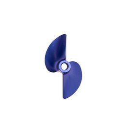OXIDEAN MARINE OXM-00095 CNC ALUMINUM 45MM 1.9 PITCH 3/16 BORE 7075 BOAT PROP BLUE FITS SONICWAKE L/H
