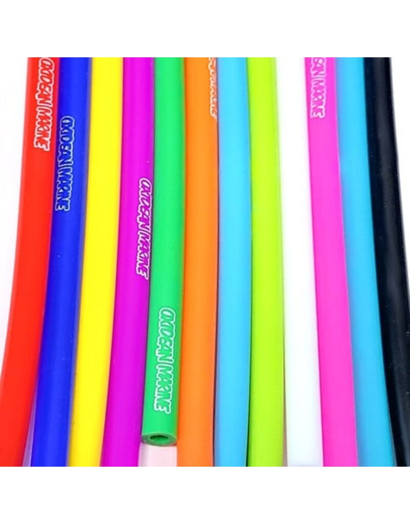 OXIDEAN MARINE OXM-70004 SUPER FLEX WATER COOLING/ NITRO SILICONE TUBING 4X8 DIA 3' WHITE