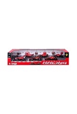 BURAGO BURAGO 1601290 FORMULA RACING FERRARI DIE-CAST MODEL CAR 6-PACK