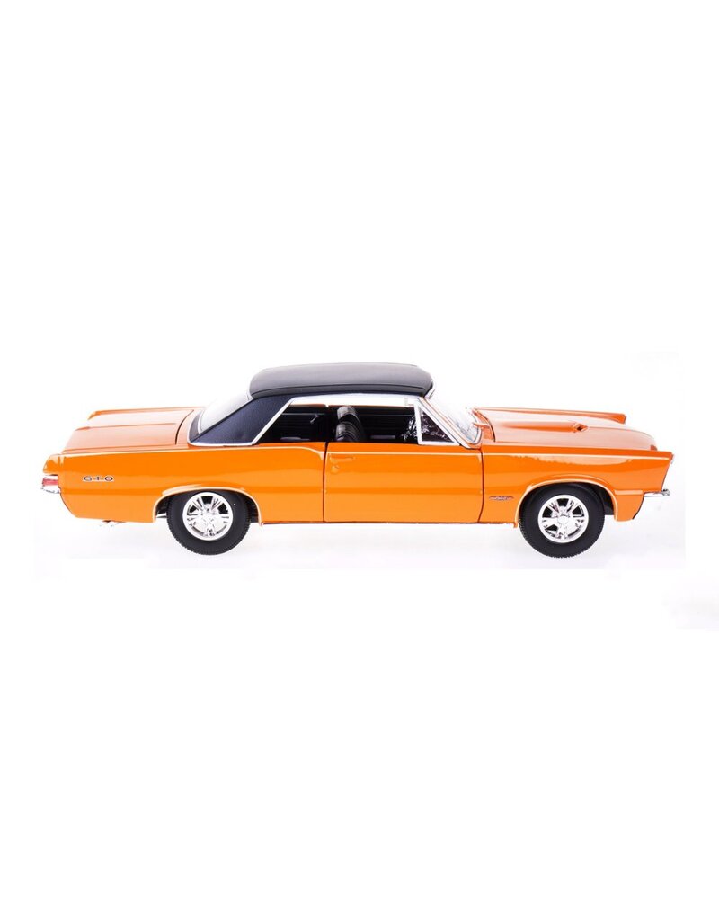 MAISTO MAISTO 31885 S.E. 1/18 SCALE DIECAST 1965 PONTIAC GTO: ORANGE