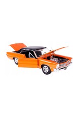 MAISTO MAISTO 31885 S.E. 1/18 SCALE DIECAST 1965 PONTIAC GTO: ORANGE