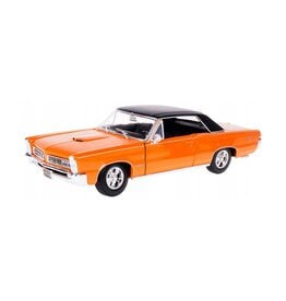 MAISTO MAISTO 31885 S.E. 1/18 SCALE DIECAST 1965 PONTIAC GTO: ORANGE
