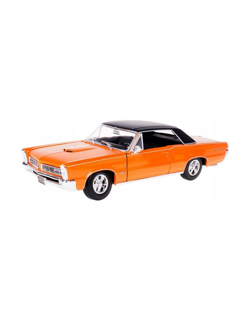 MAISTO MAISTO 31885 S.E. 1/18 SCALE DIECAST 1965 PONTIAC GTO: ORANGE