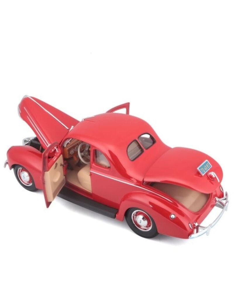 MAISTO MAISTO 31180 S.E. 1/18 SCALE DIECAST 1939 FORD DELUXE COUPE