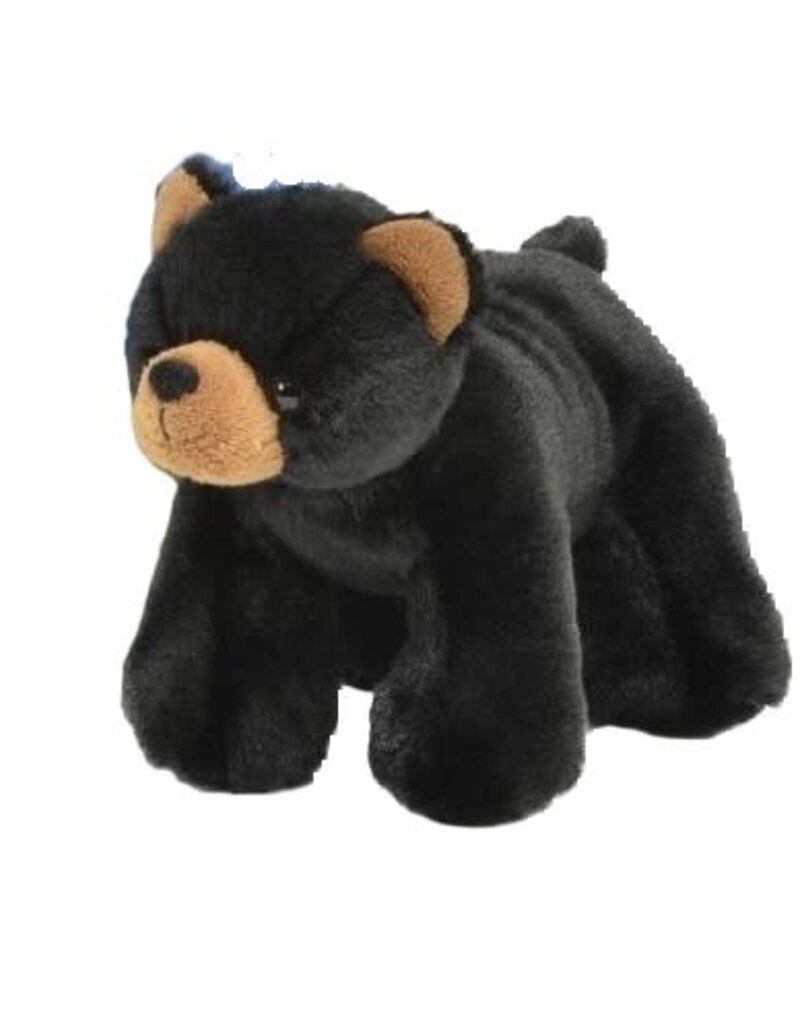UNIPAK MINATURE BLACK BEAR PLUSH TOY