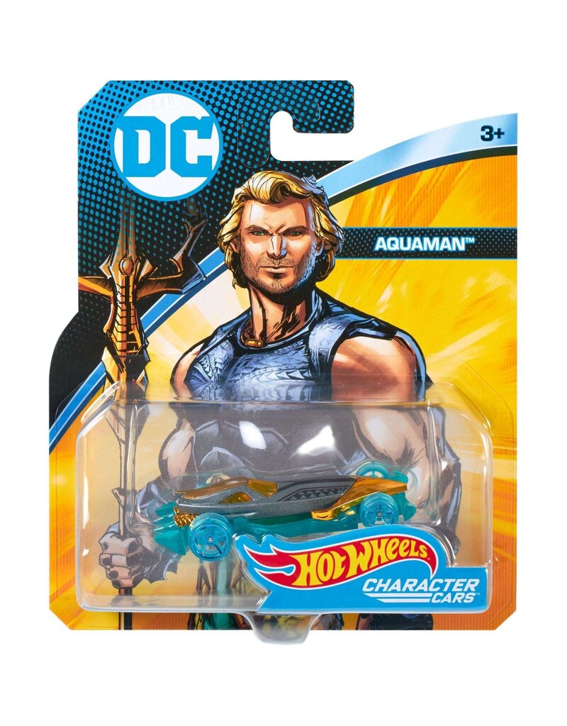 HOT WHEELS MTL HHB74/HNY05 BLOCKBUSTER CHARACTER CARS AQUAMAN